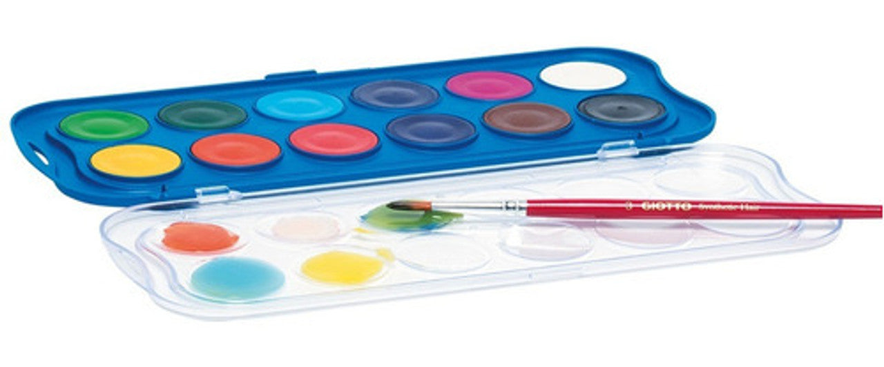 Barva vodena Giotto 351200, PVC škatla, 12/1