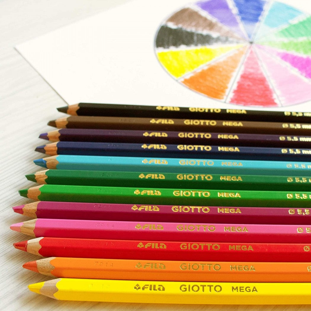 Barvice Giotto 225600 Mega, debele, tikotne, 12/1