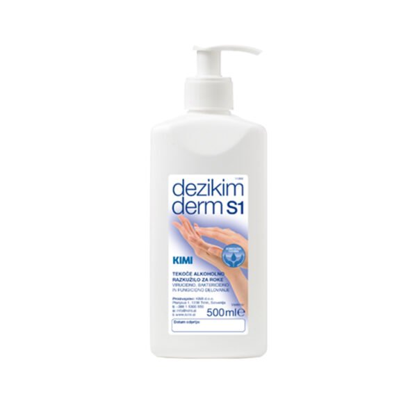 Razkužilo za roke Dezikim Derm S1, 500 ml, pumpica