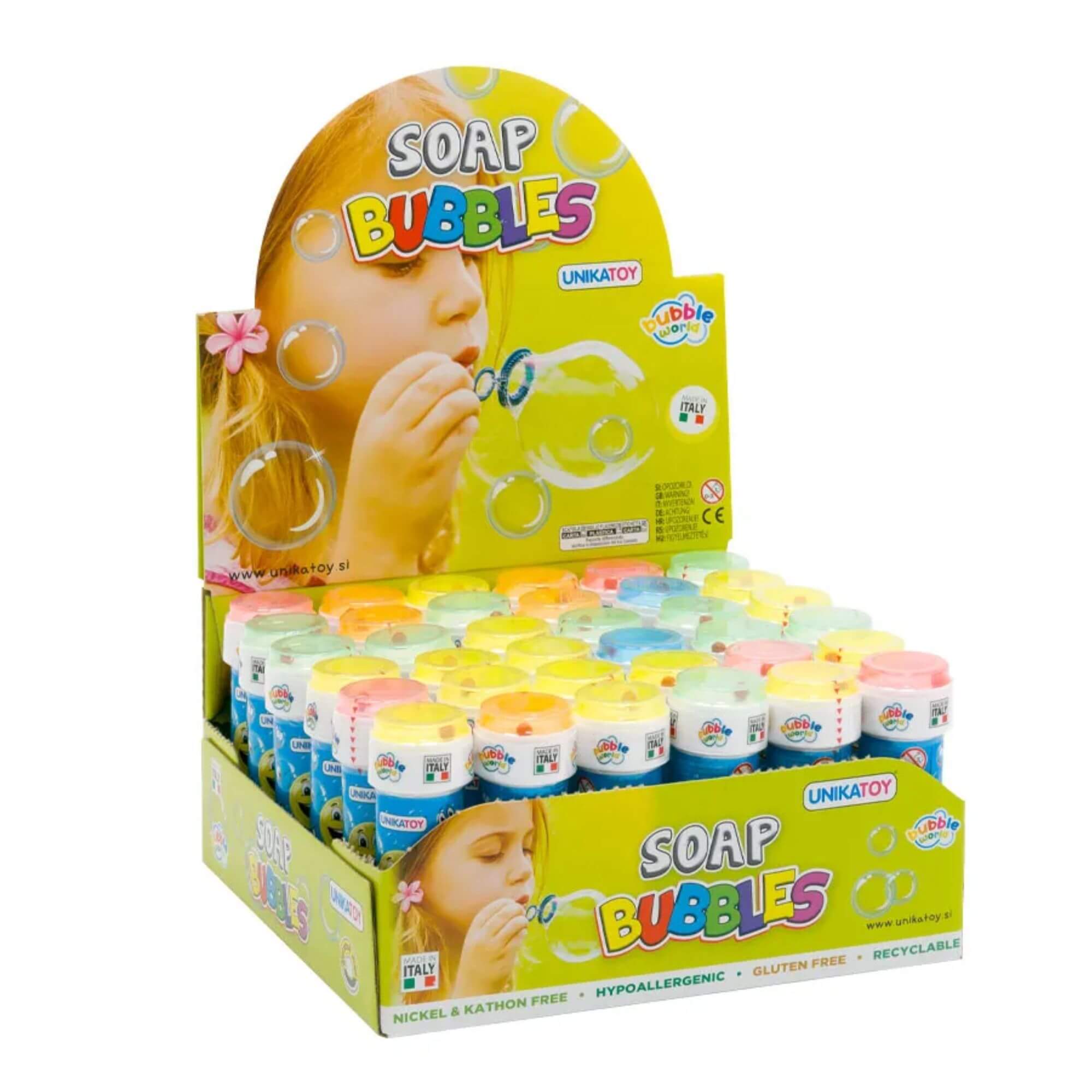 Mehurčki Unikatoy, 60 ml, kos