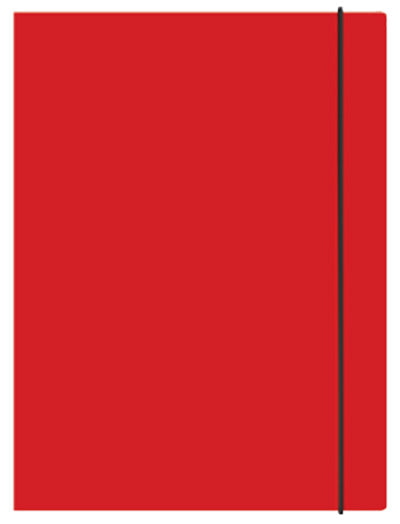 Mapa s klapo in elastiko A4 MK, kartonska