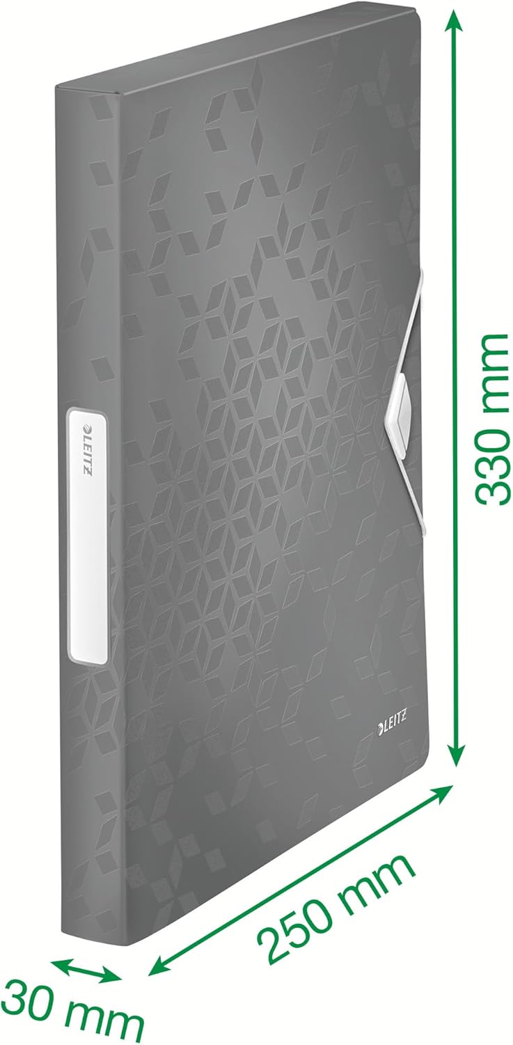 Mapa PP A4/30-50 4P Leitz Wow Box File