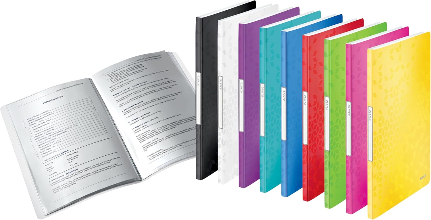 Mapa vložna 20/40 PP A4 Leitz Wow Display Book