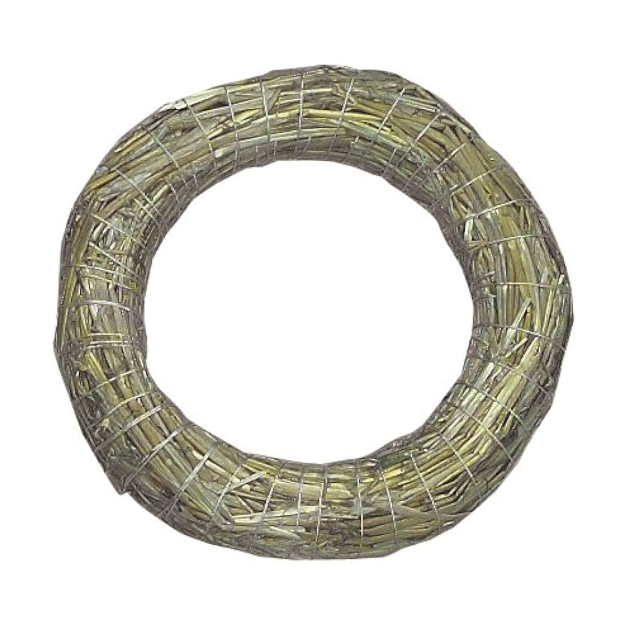 Dekorativni venec Rayher, slama, 25 cm, natur