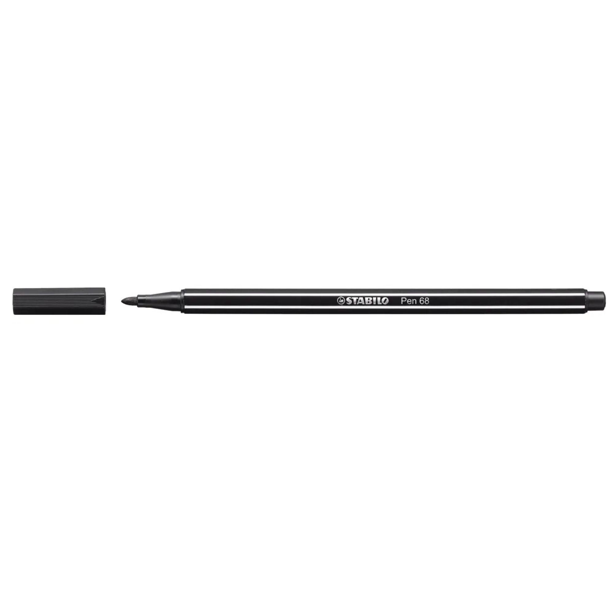 Flomaster Stabilo Pen 68, črn
