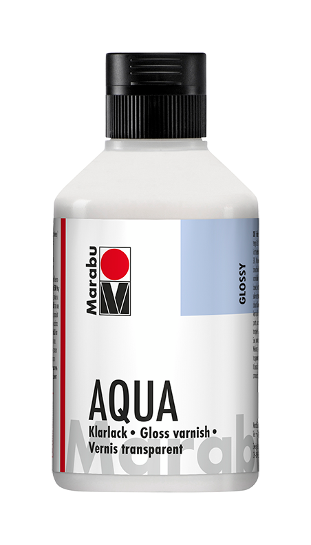 Lak Marabu, na vodni osnovi, mat/sijaj/svilnat