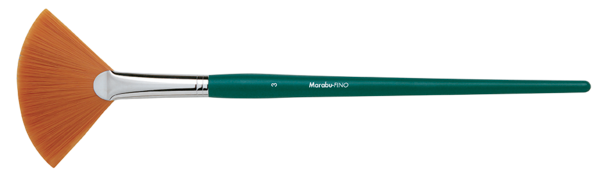 Čopič Marabu Fino, pahljačast