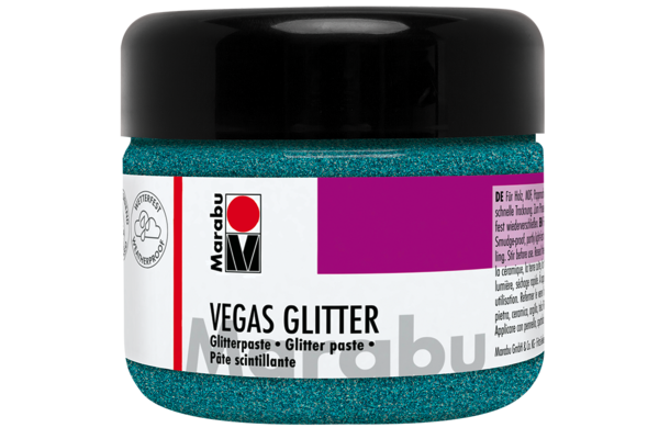 Barva Marabu Vegas Glitter Paste, 225 ml