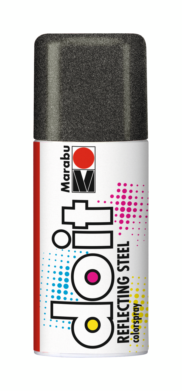 Sprej Marabu Do It Reflecting Steel, 150 ml