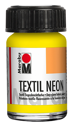 Barva za tekstil Marabu Neon, 15 ml