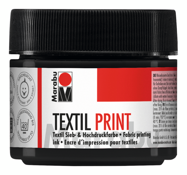 Barva za tekstil Marabu Print, 100 ml