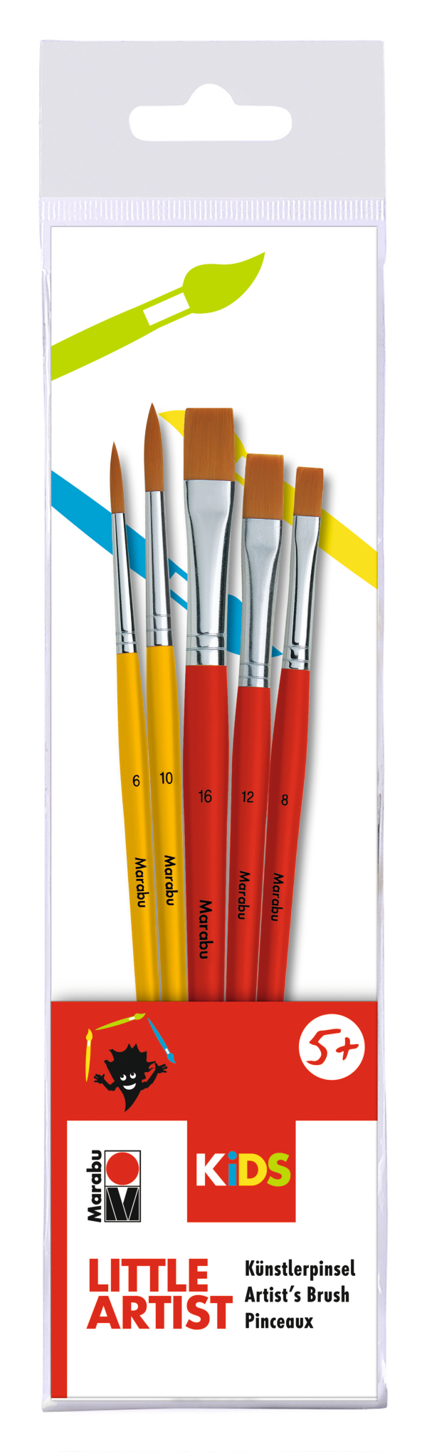 Čopiči Marabu KiDS, set 5/1