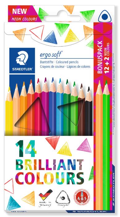 Barvice Staedtler 157 C12/C14P1/SB12 Ergosoft