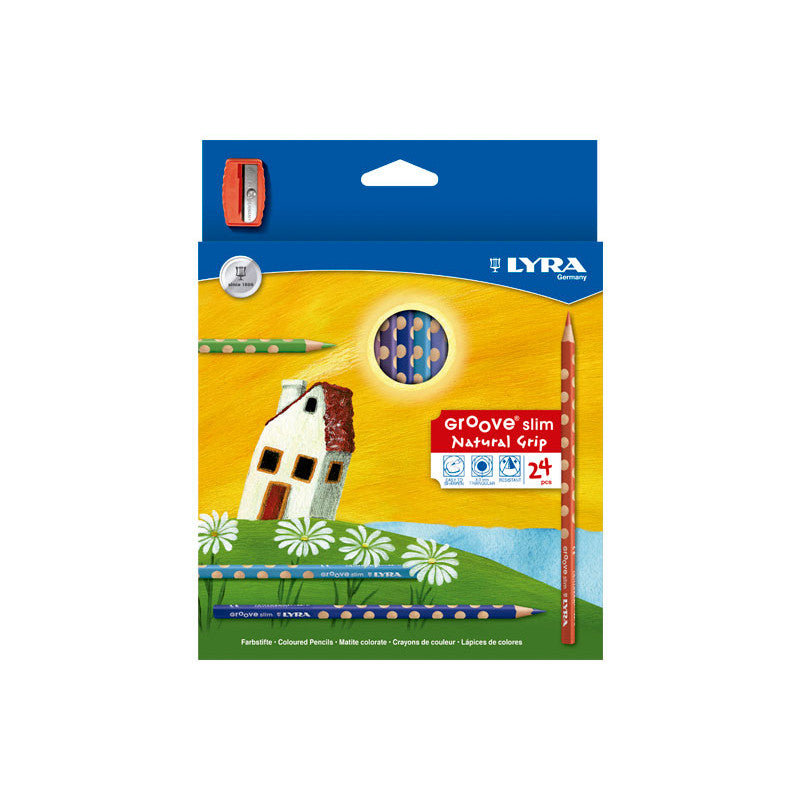 Barvice Lyra Groove Slim, kartonasta škatla
