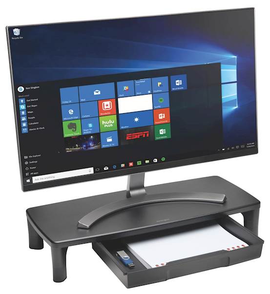 Podstavek za monitor Kensington, s predalom