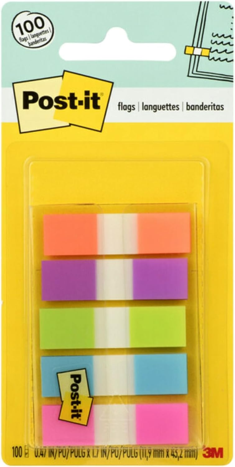 Označevalci samolepilni Post-it 683-5CB mini 12x43,1 mm 5x20