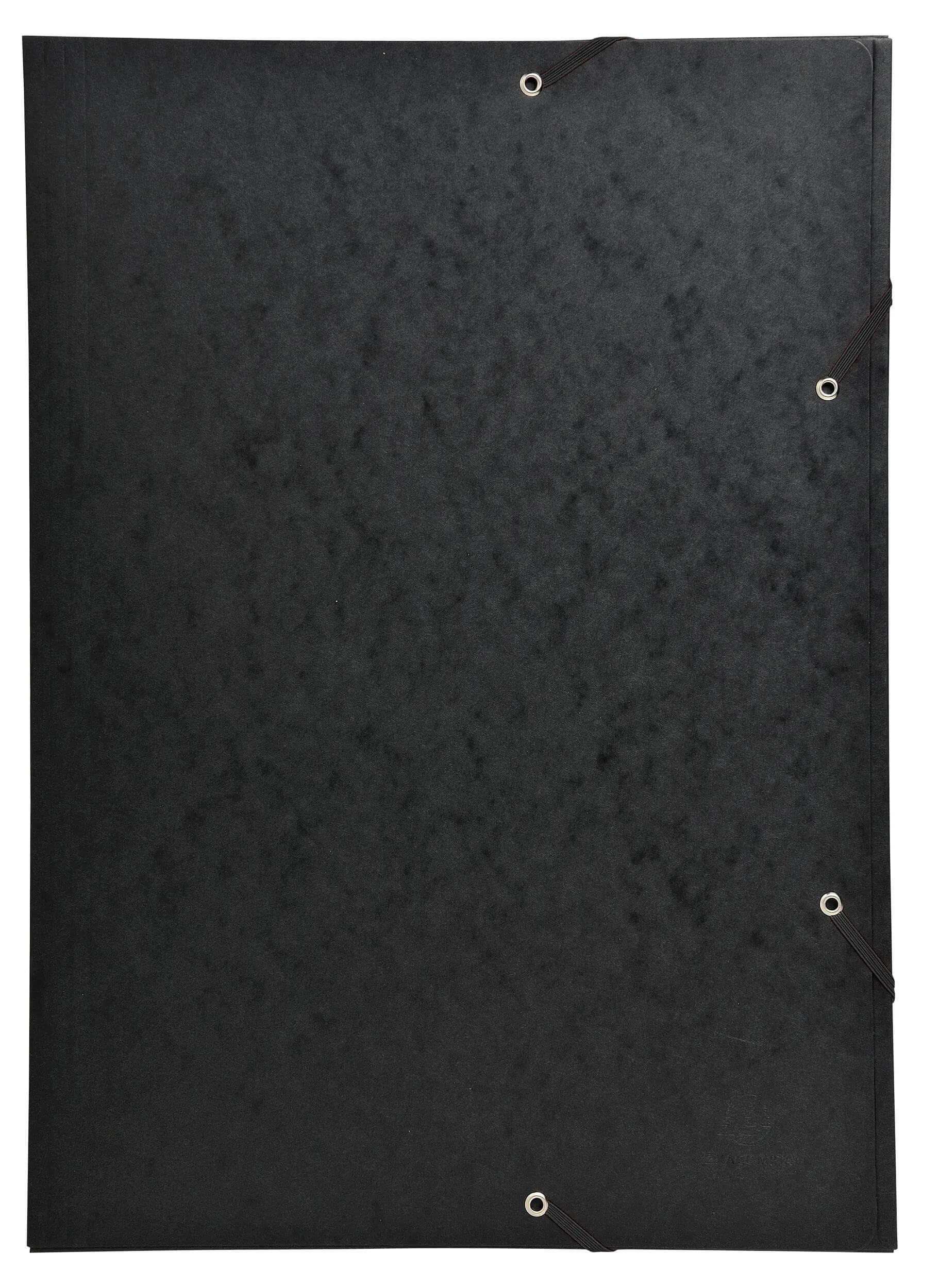 Mapa s klapo in elastiko A3 Exacompta, kartonska