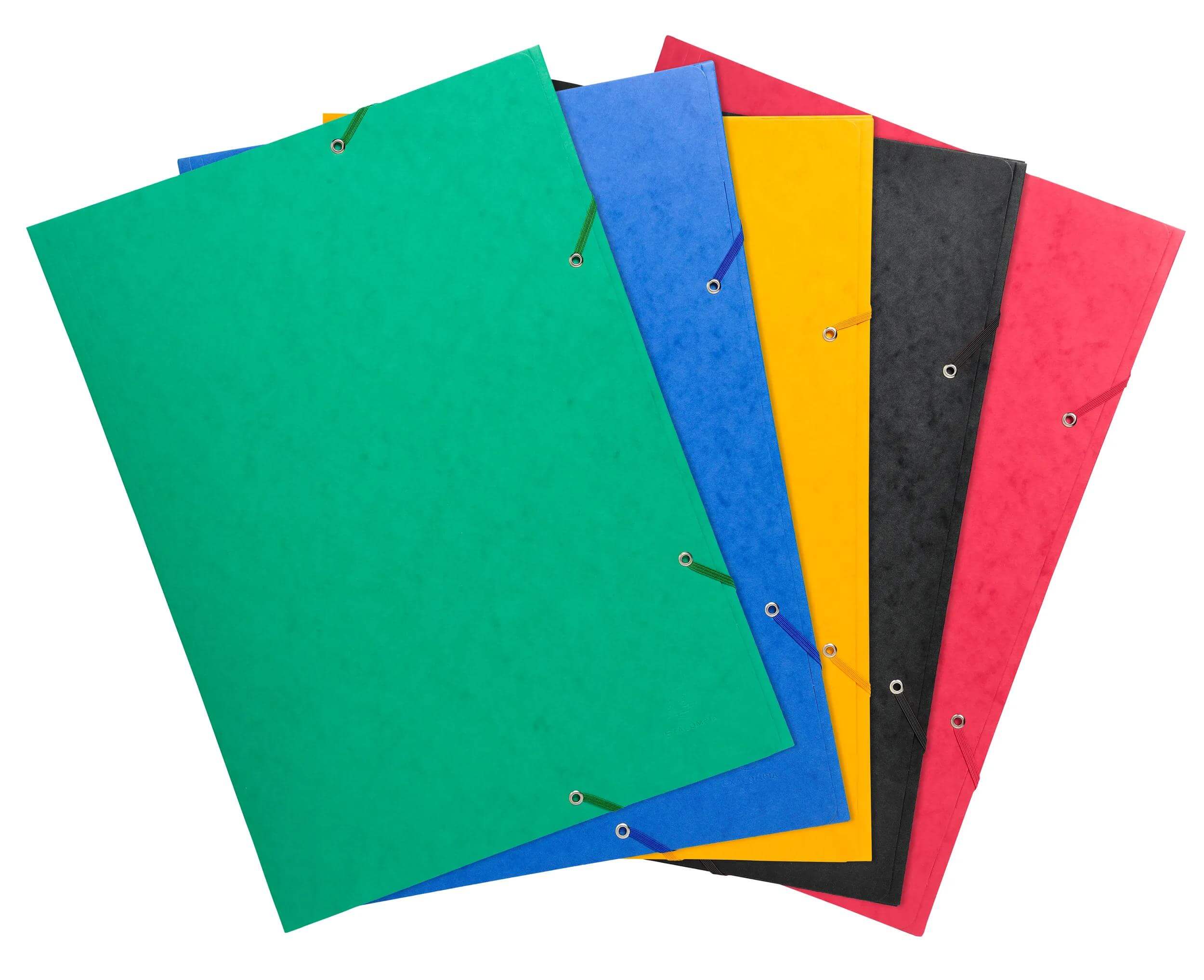 Mapa s klapo in elastiko A3 Exacompta, kartonska