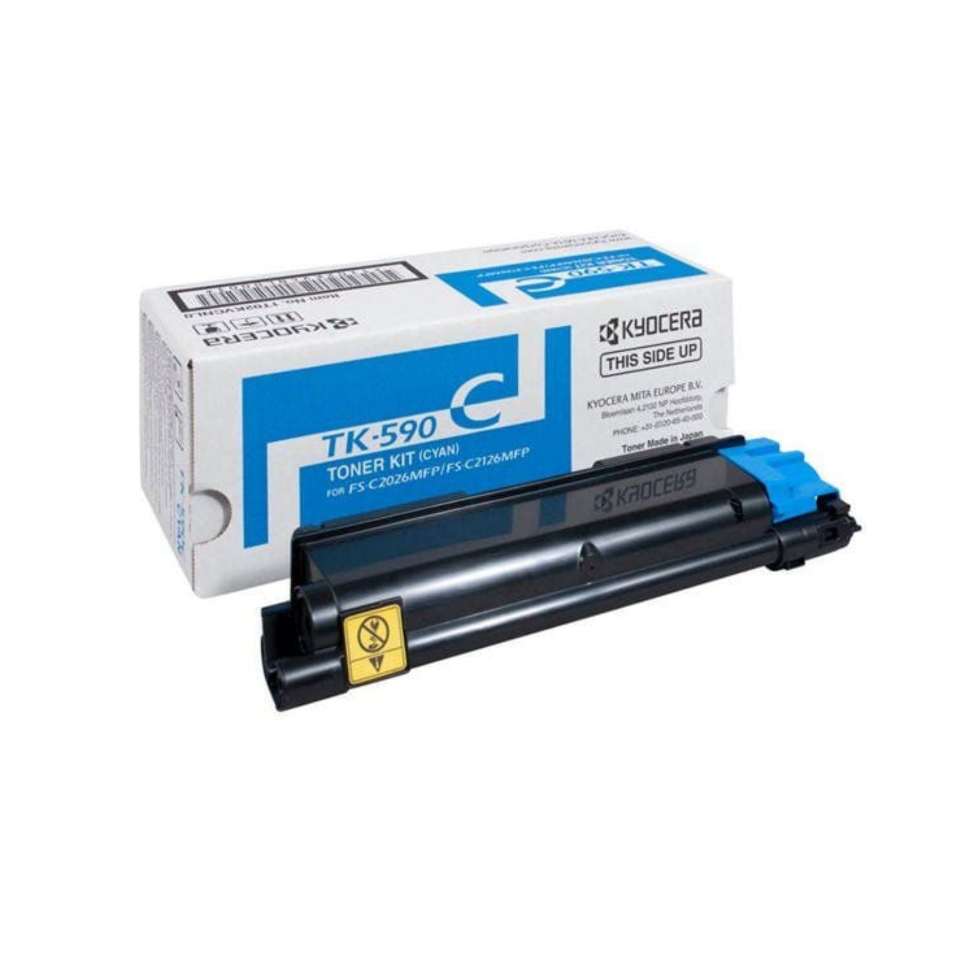 Toner Kyocera TK-590C, cyan moder
