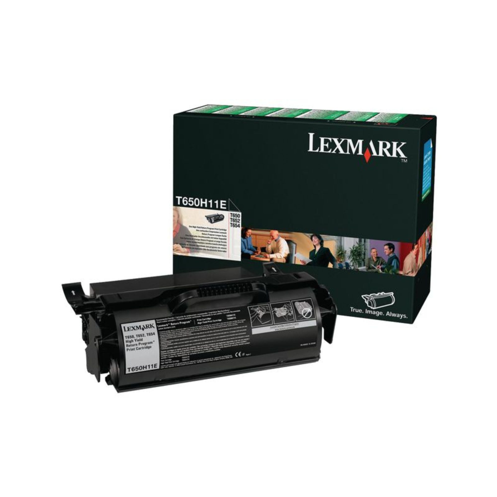 Toner Lexmark T650H11E, črn
