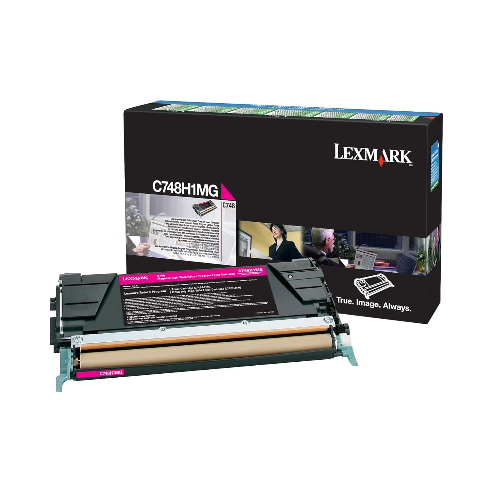 Toner Lexmark C748H1MG, magenta
