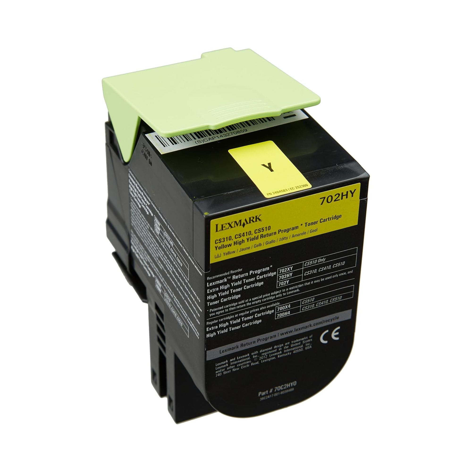 Toner Lexmark 70C2HY0, rumen