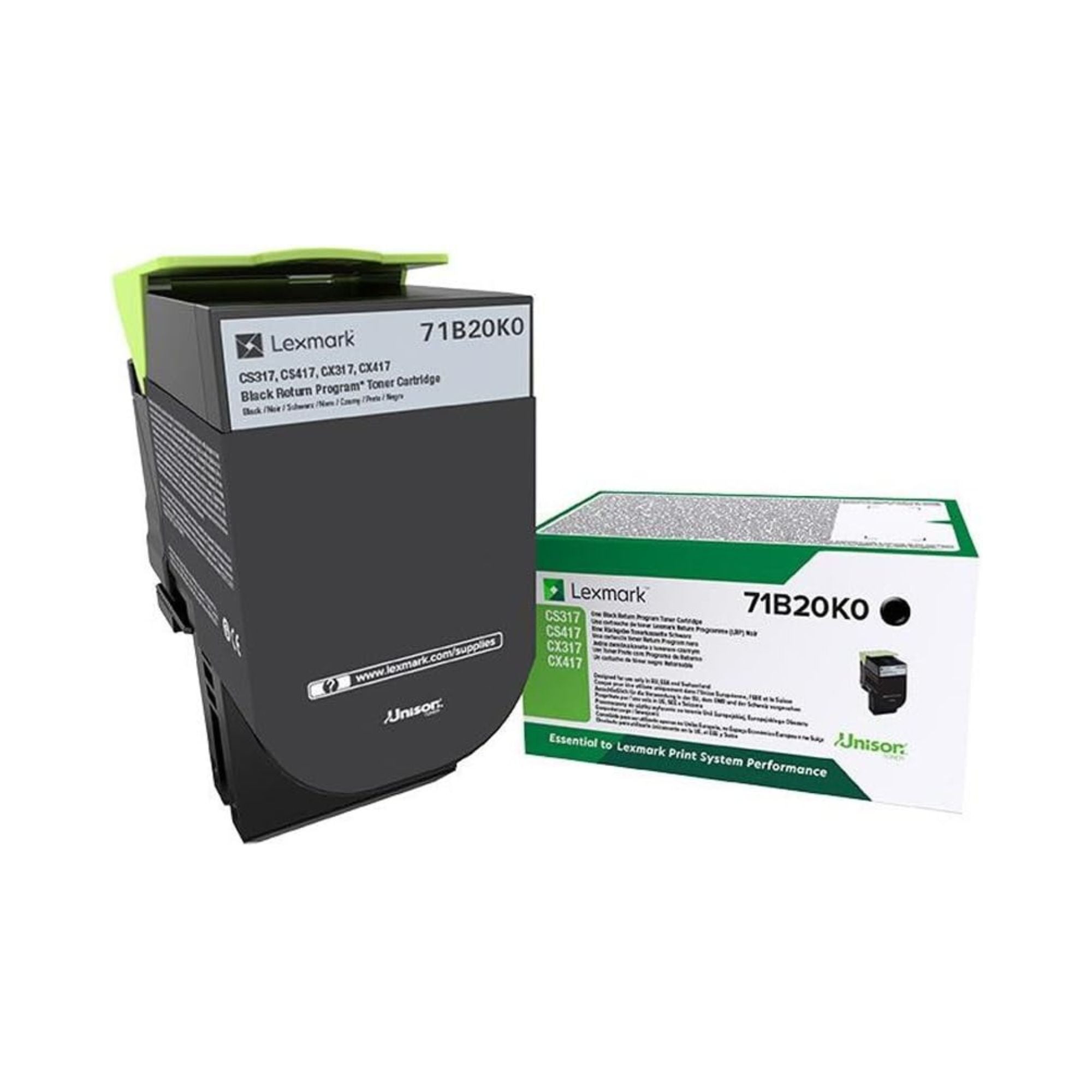 Toner Lexmark 71B20K0