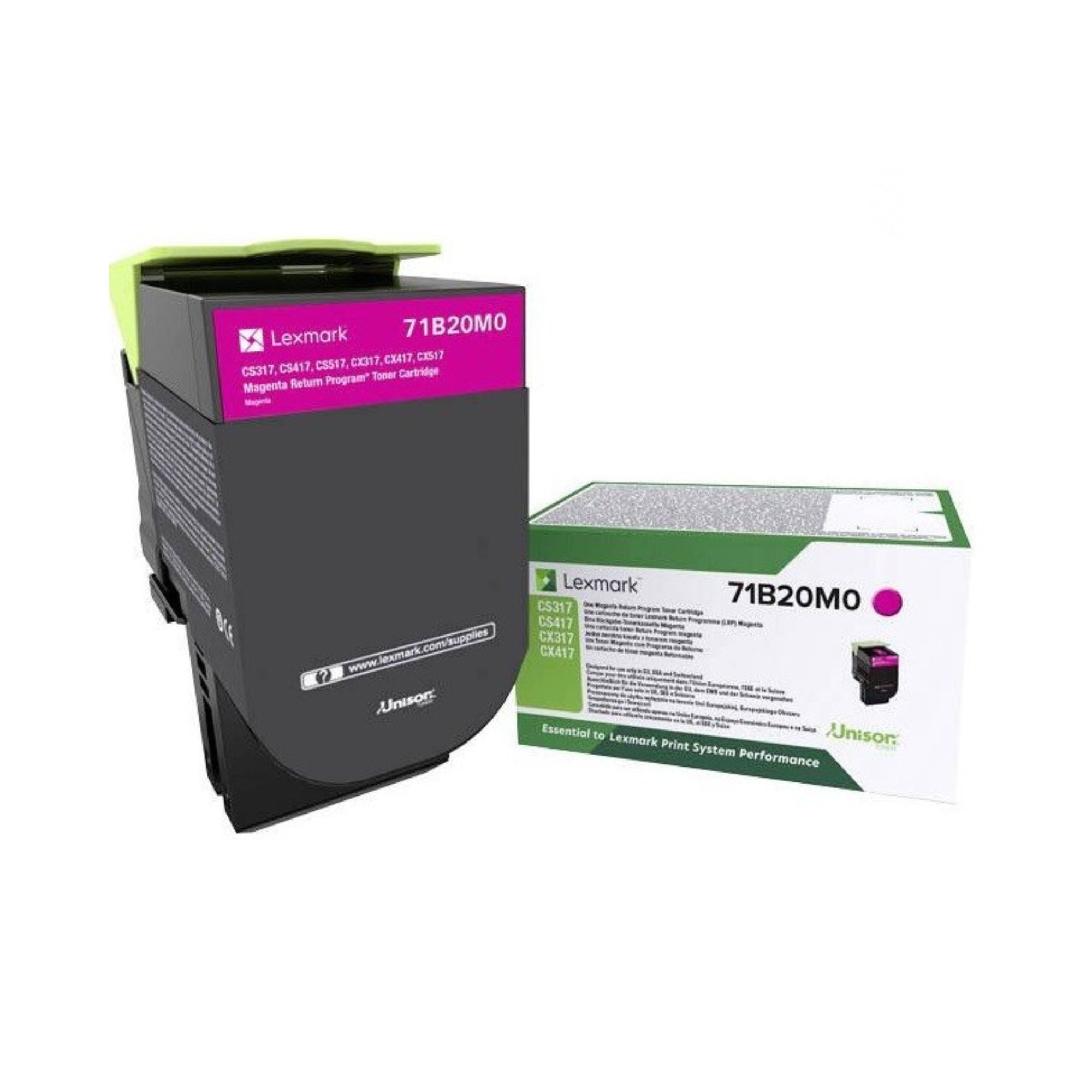 Toner Lexmark 71B20M0