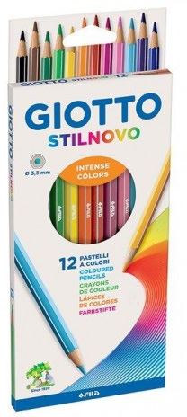 Barvice Giotto 256500/256500 Stilnovo, kartonasta škatla