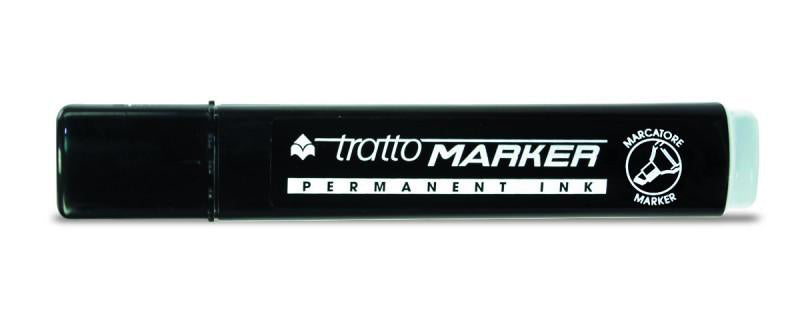 Permanentni marker Fila Tratto, prirezana konica, črn