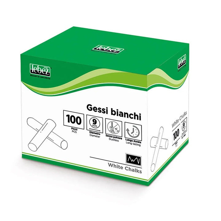 Kreda bela Lebez 0 513, okrogla, 100/1