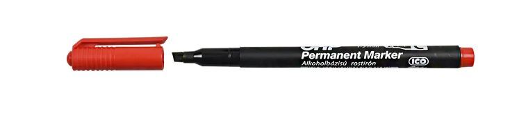 Permanentni marker Ico OHP C, 1-3 mm, prirezana konica