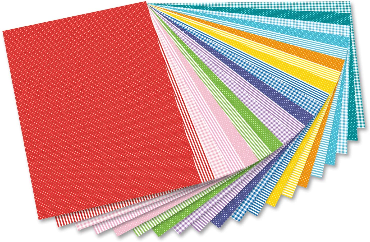 Papir strukturiran Folia Basic 48249, sortirane barve, 20/1