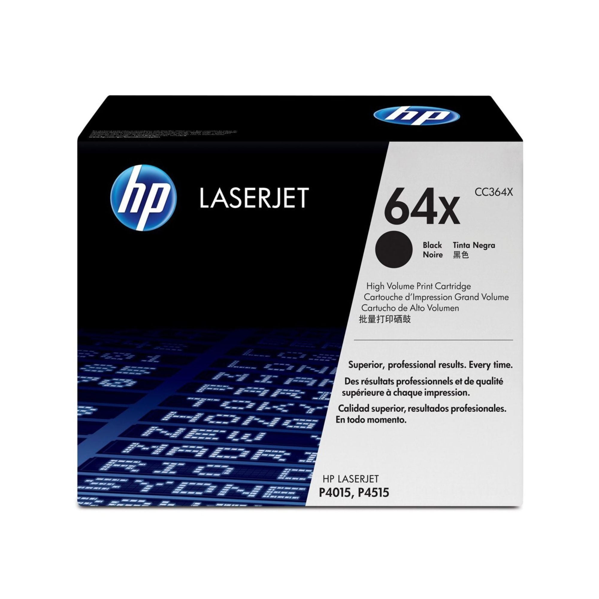 Toner HP CC364X, črn