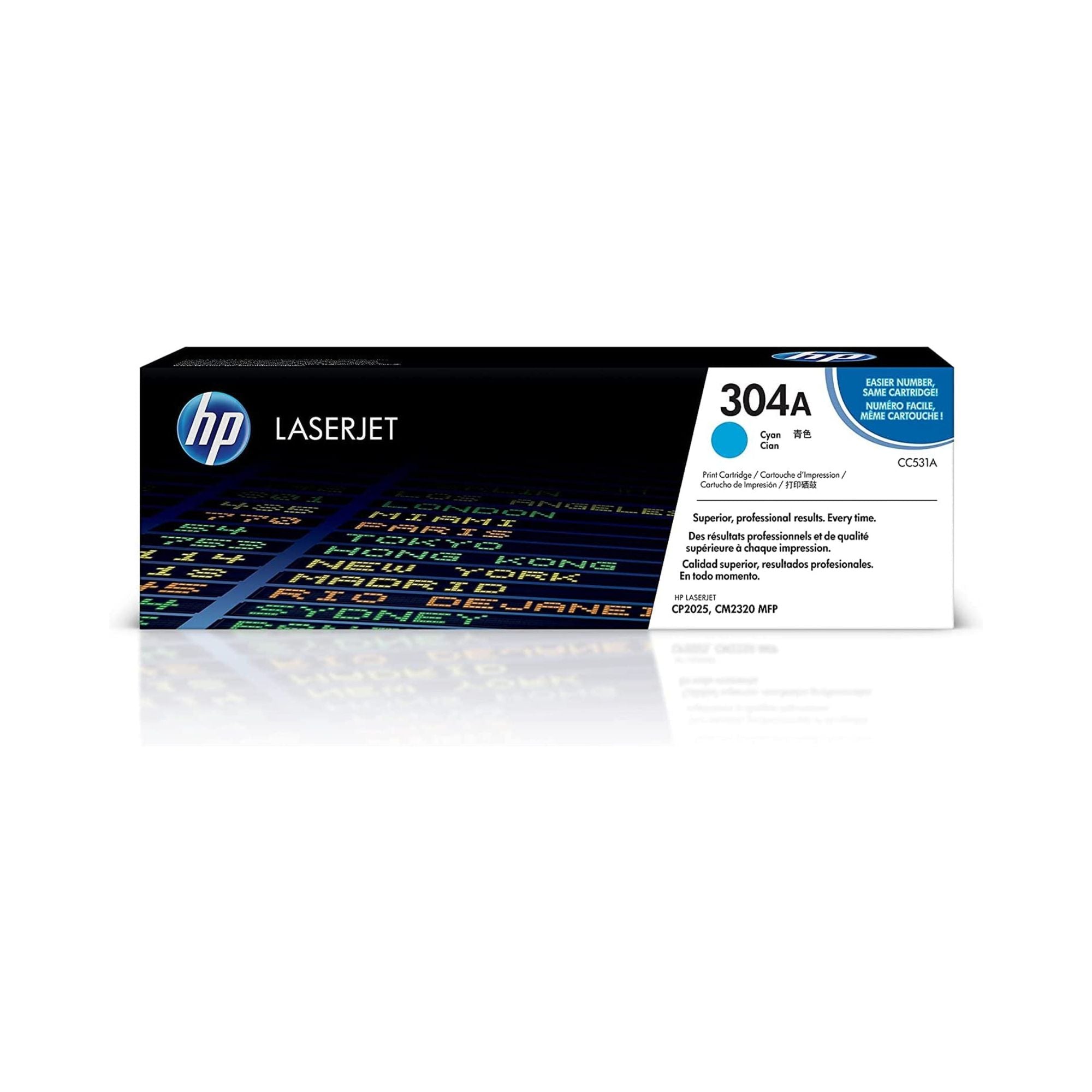 Toner HP CC531A, cyan moder