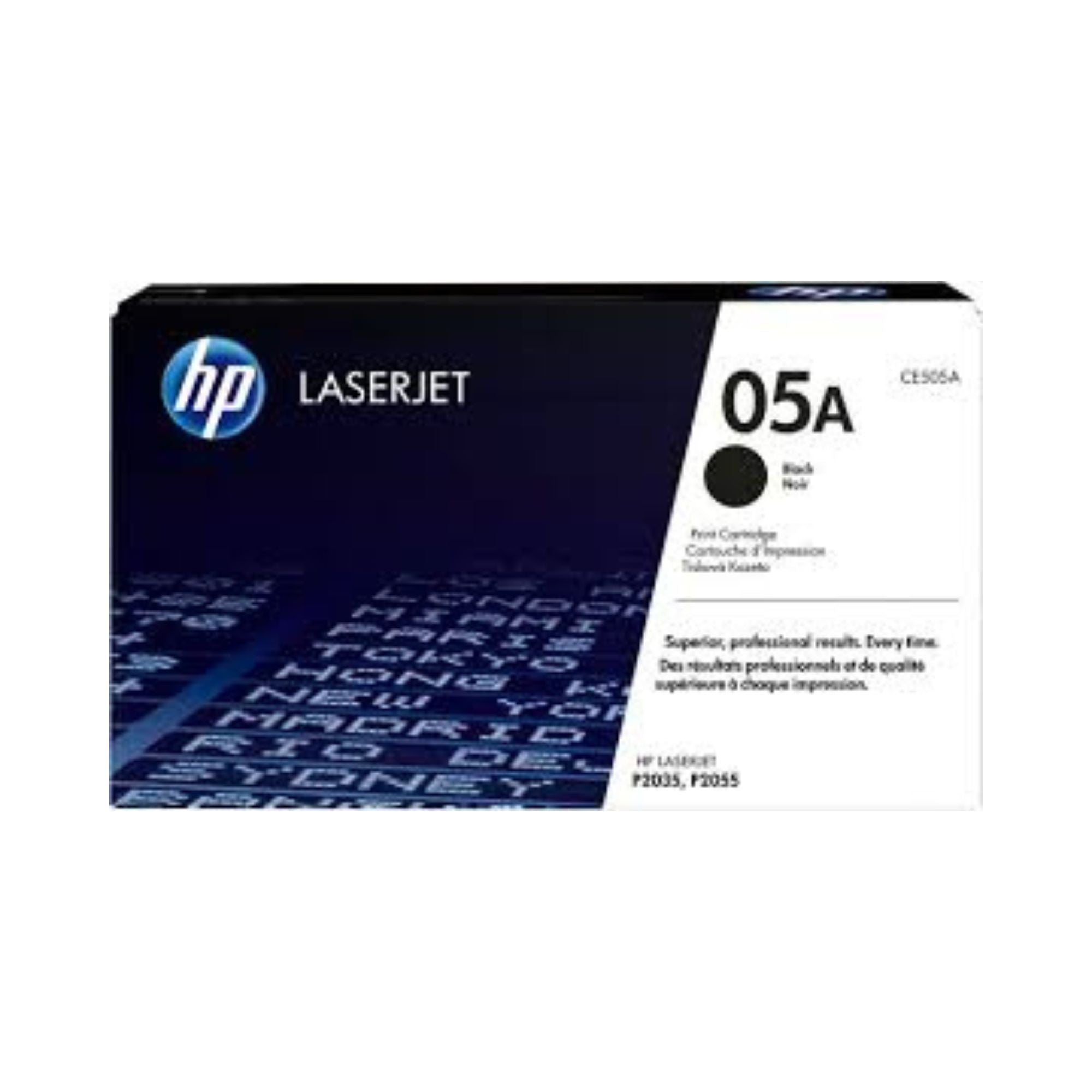 Toner HP CE505A, črn