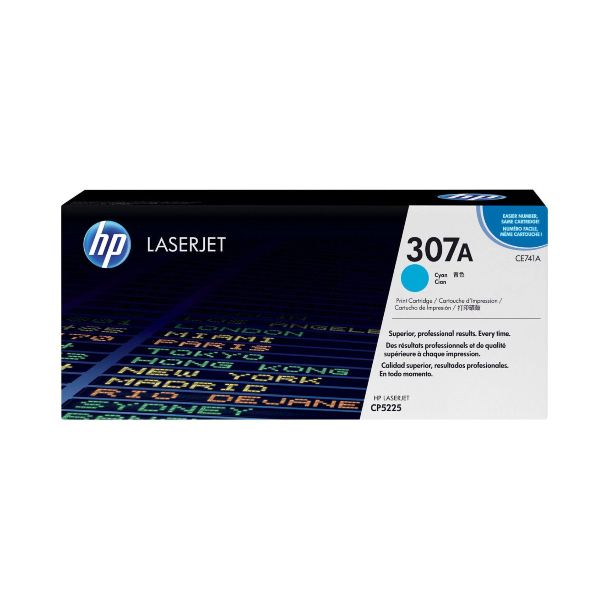 Toner HP CE741A, cyan moder