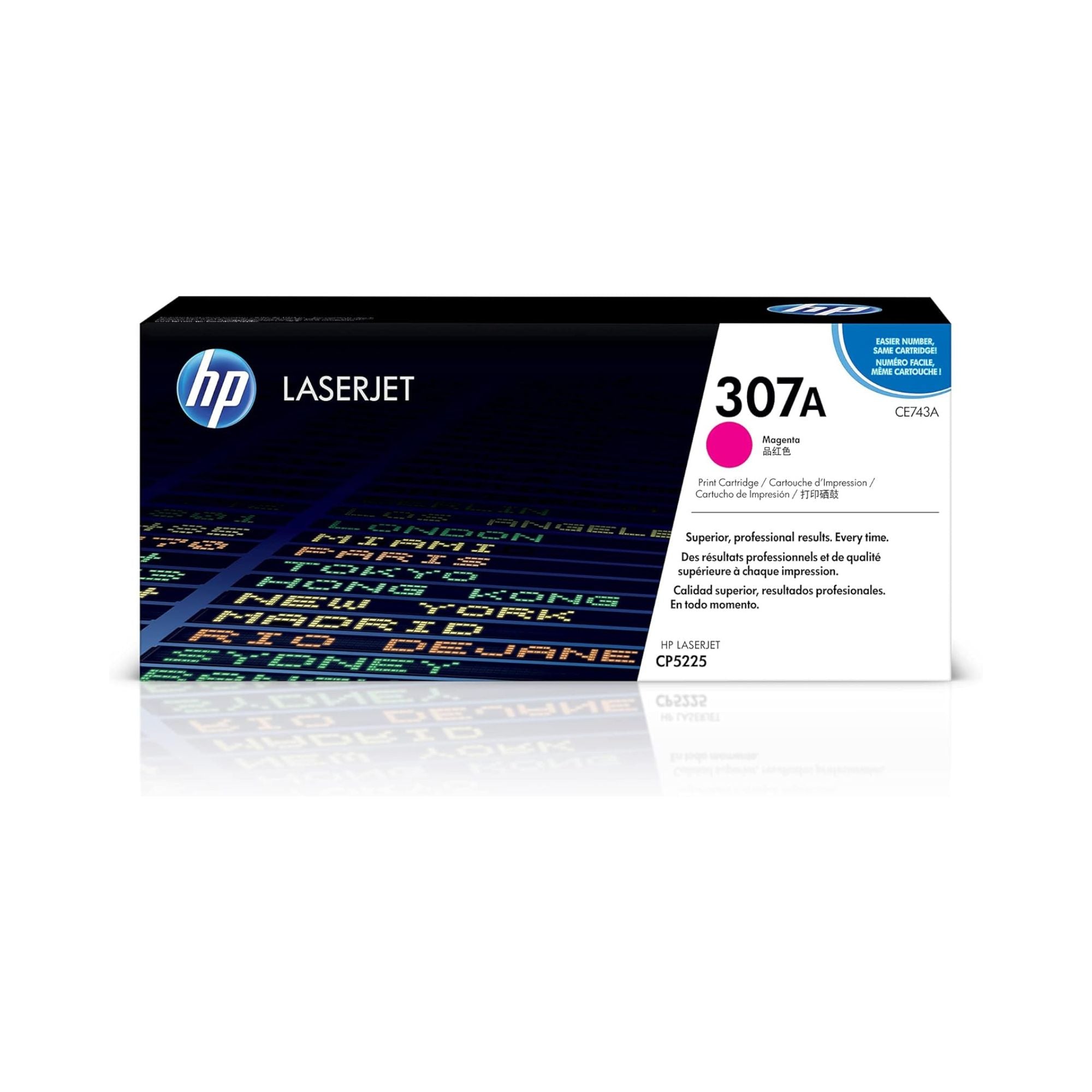 Toner HP CE743A, magenta