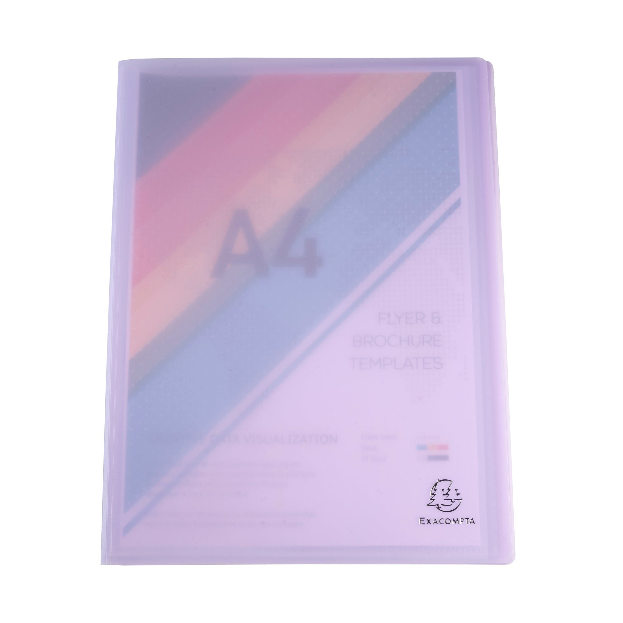 Mapa vložna 40 PP A4 Chromaline Pastel