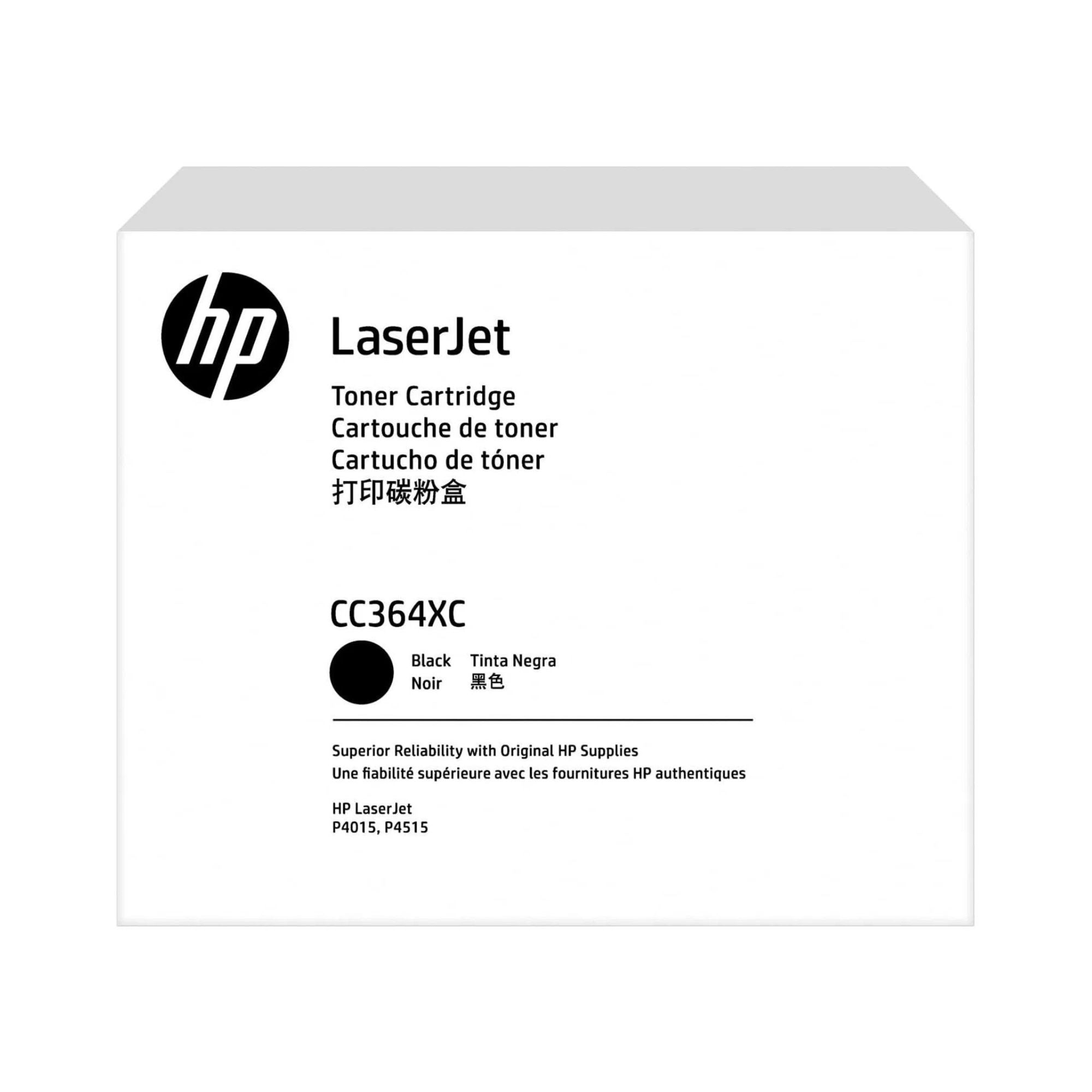 Toner HP CC364XC, črn