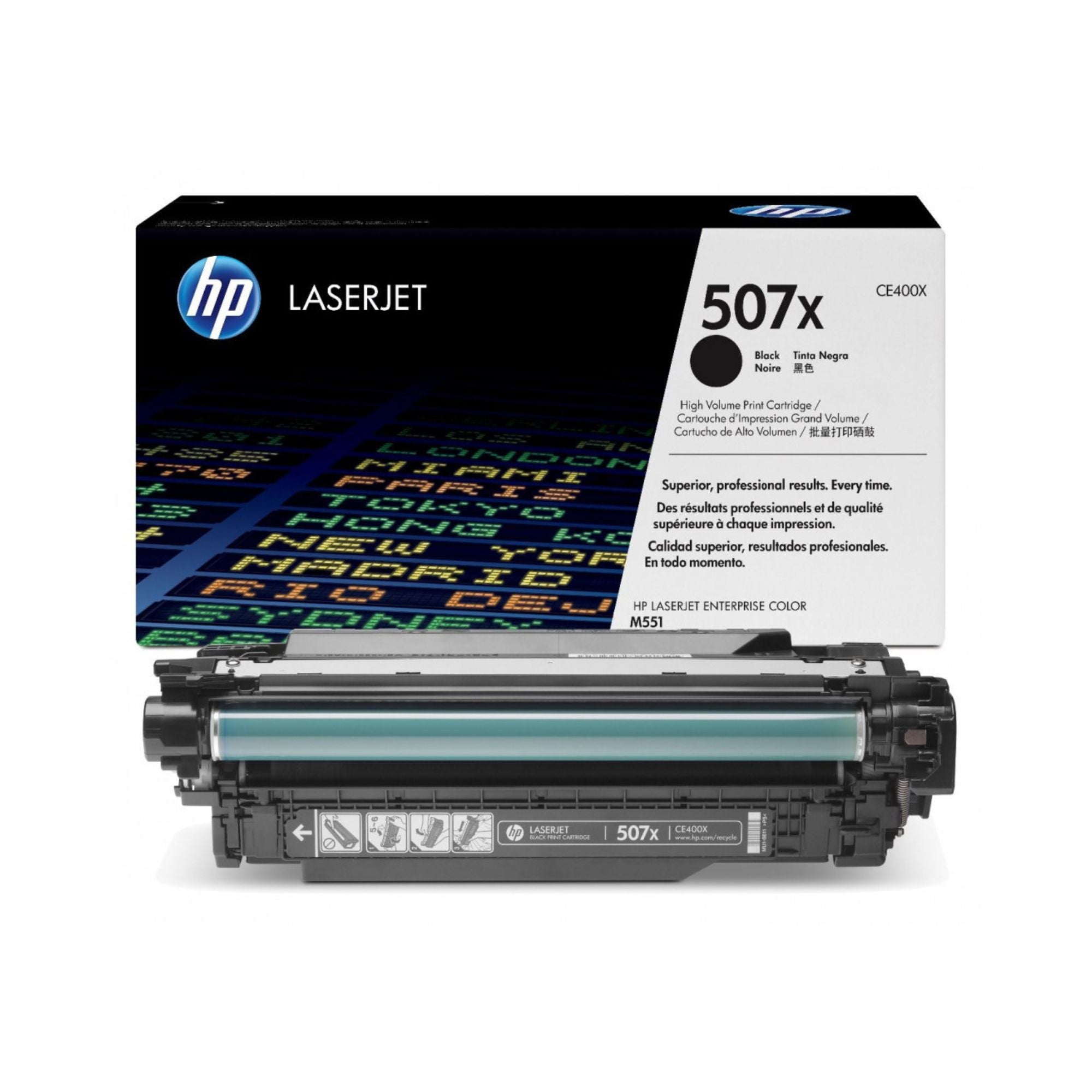 Toner HP CE400X, črn