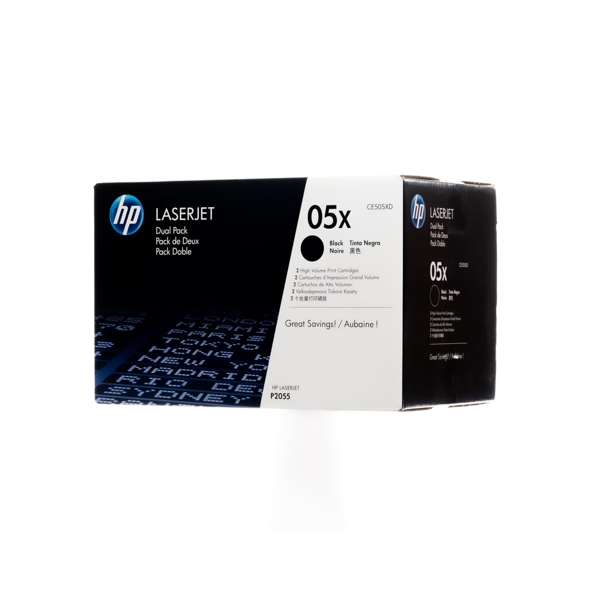 Toner HP CE505XD, črn