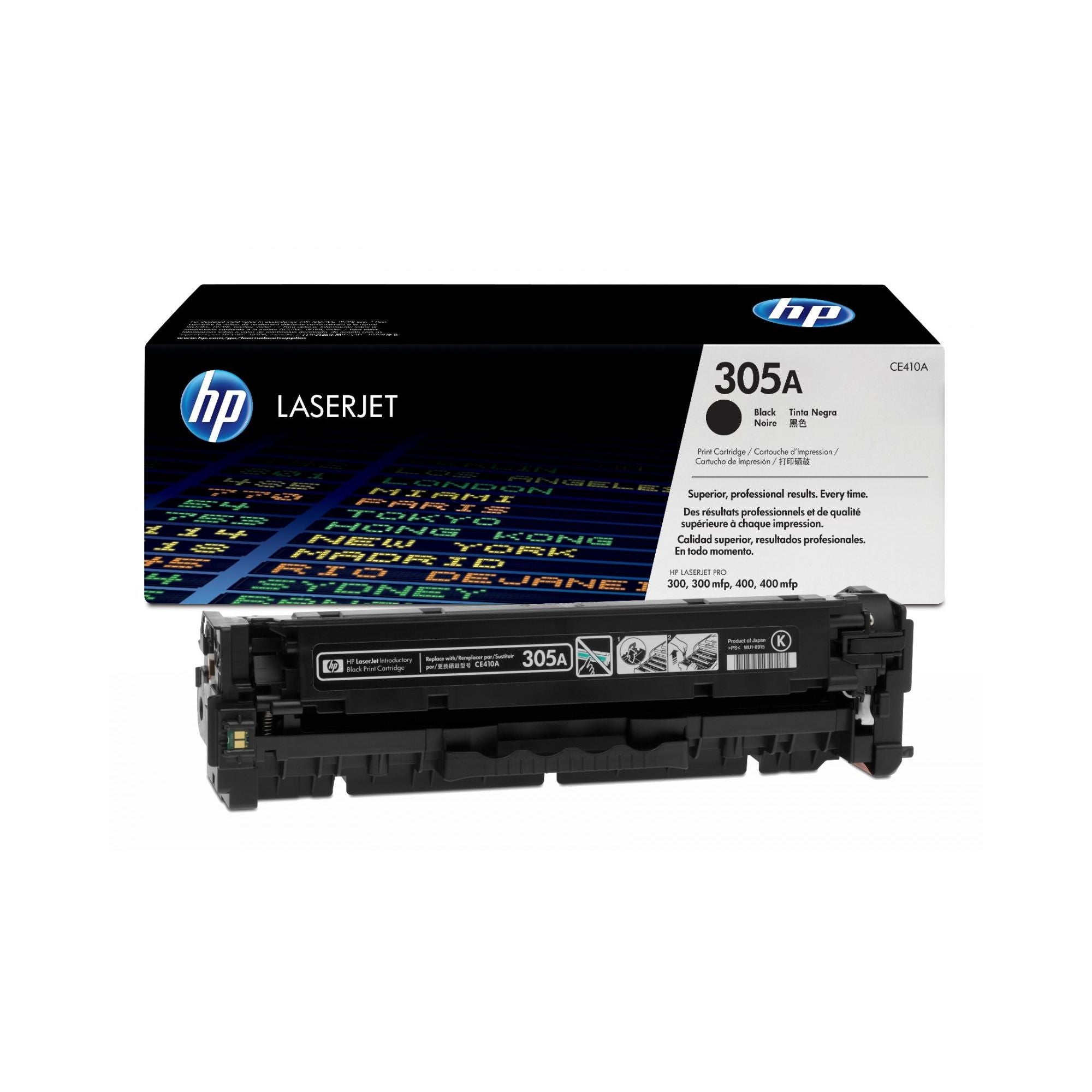 Toner HP CE410A, črn