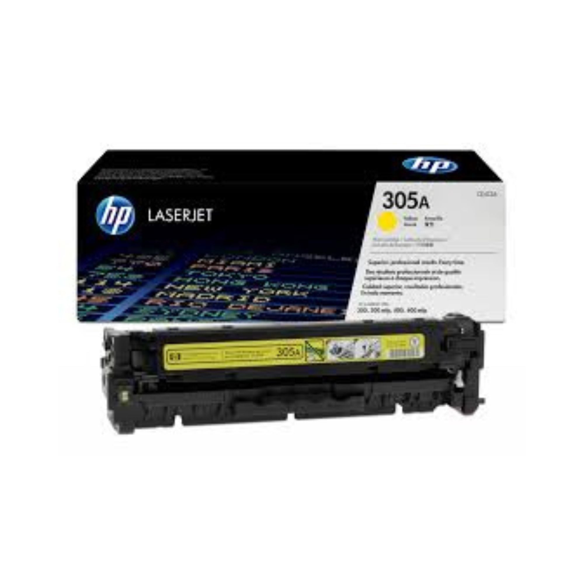 Toner HP CE412A, rumen