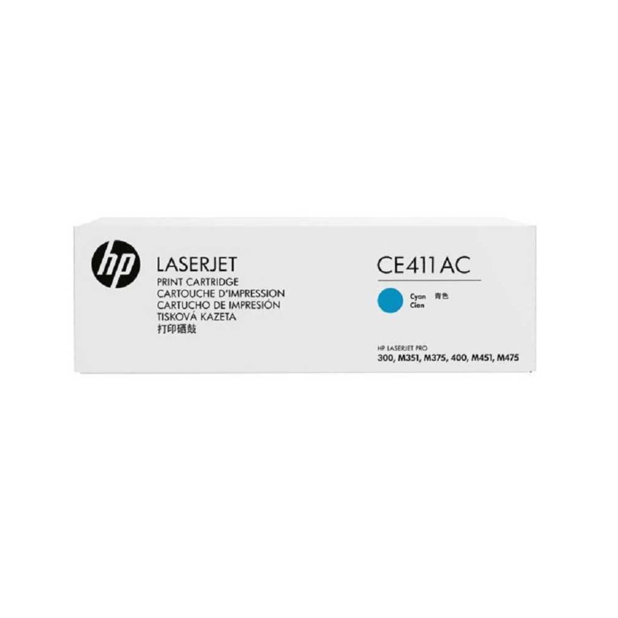Toner HP CE411AC, cyan moder