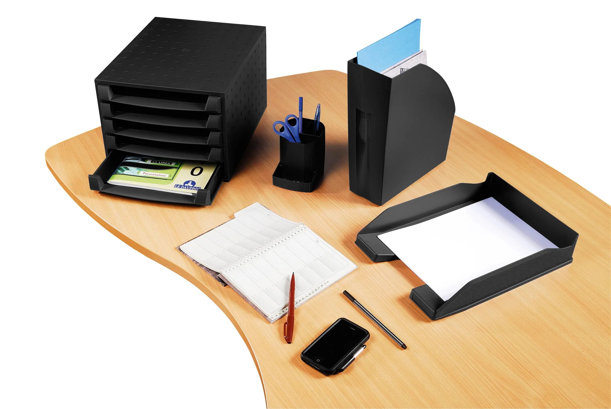 Predalnik Multiform 221014D The Box EcoBlack Recycled, 1/5, črn