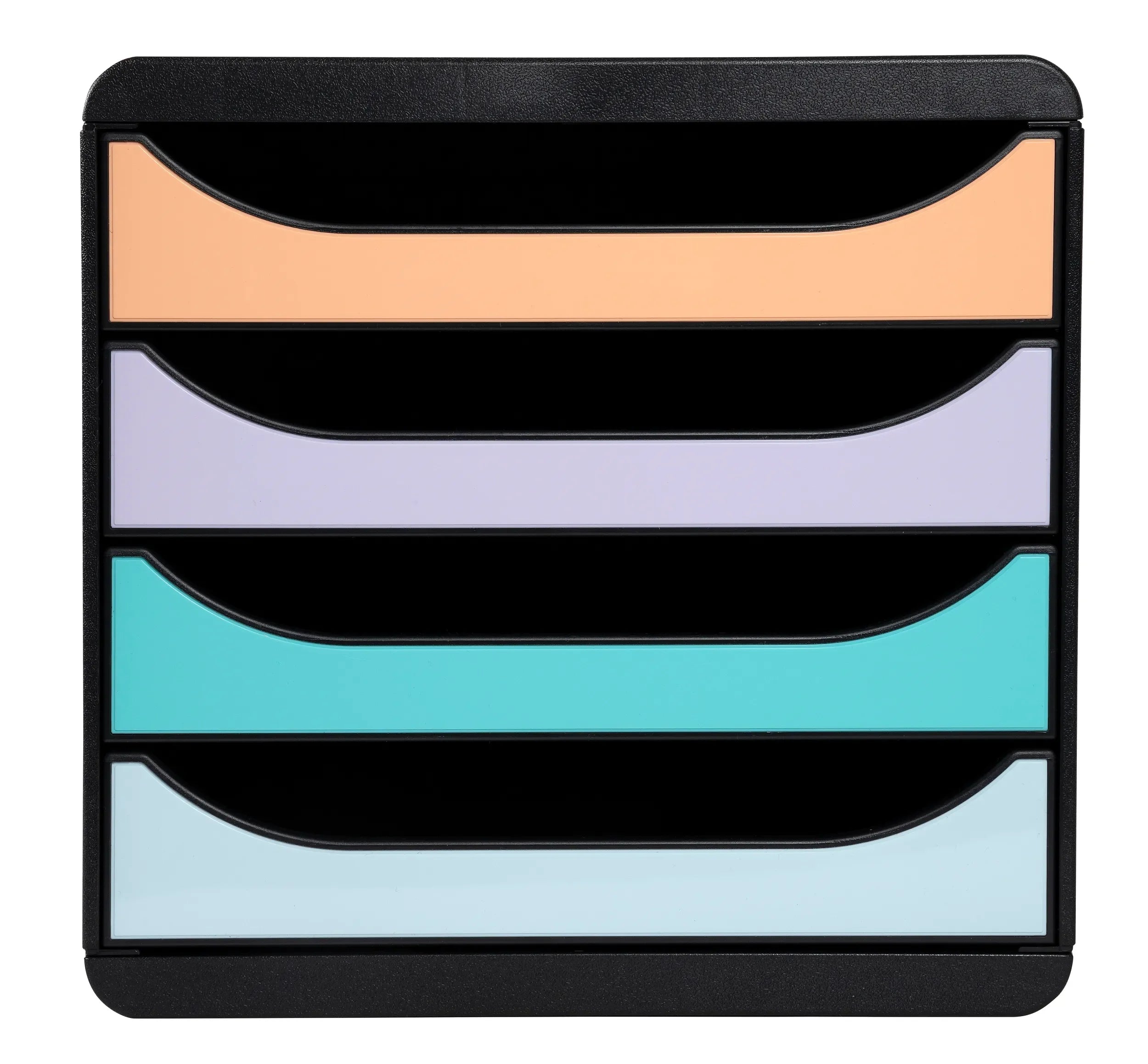 Predalnik Multiform 3104296D Big-Box Office Aquarel, 1/4, črn / pastelne barve