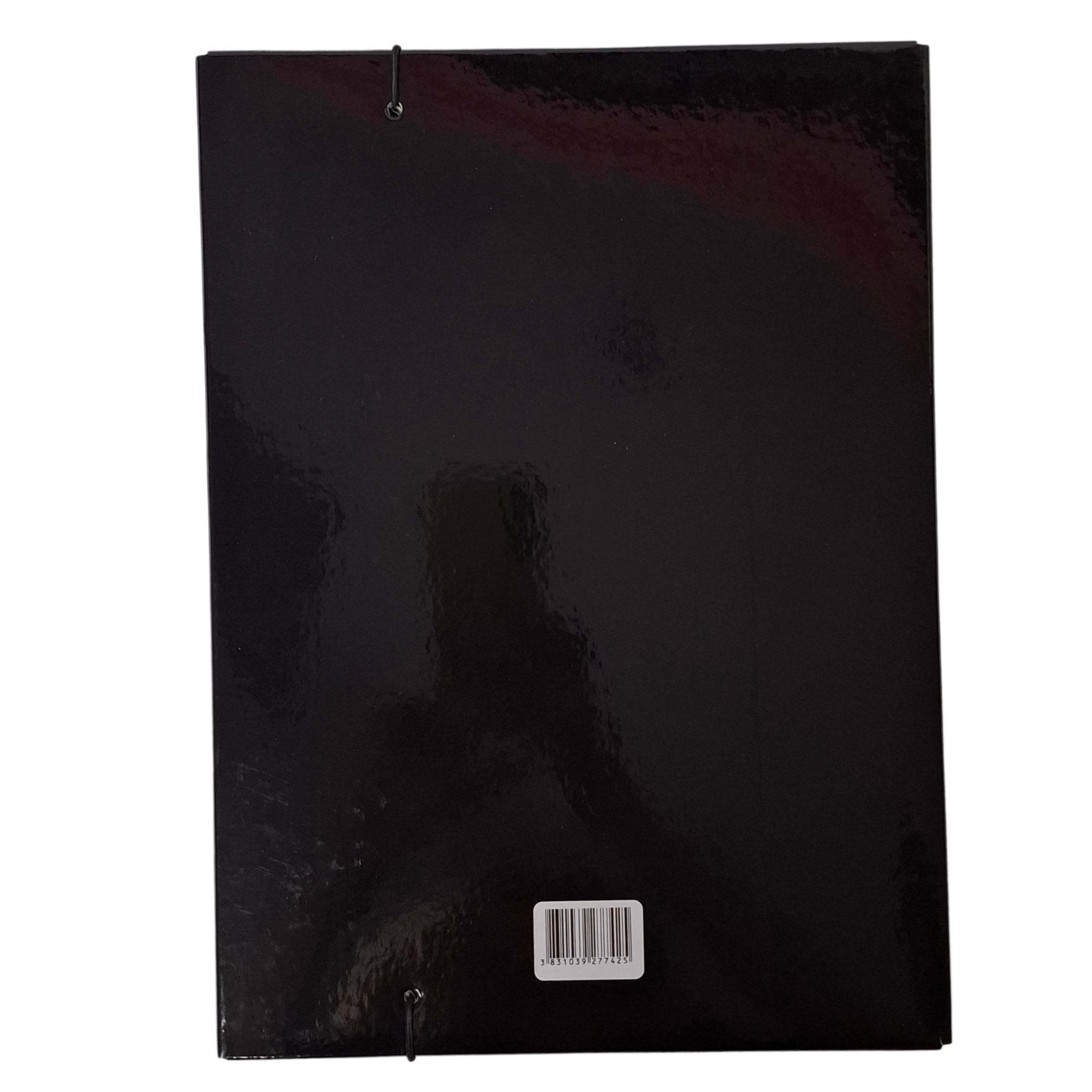 Mapa s klapo in elastiko A4/10-30 Axis, razširljiva