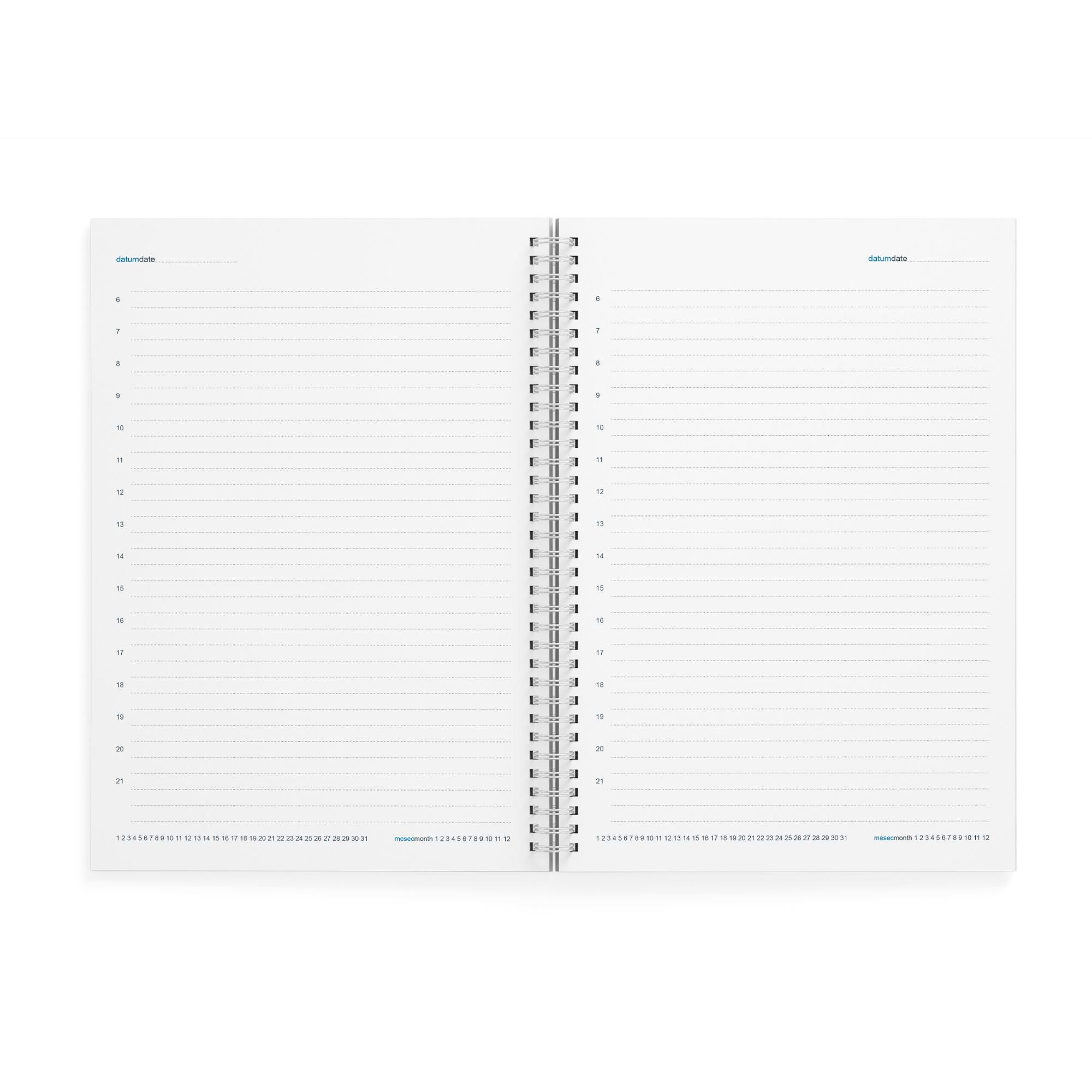 Rokovnik A5 spiralen Afrodita