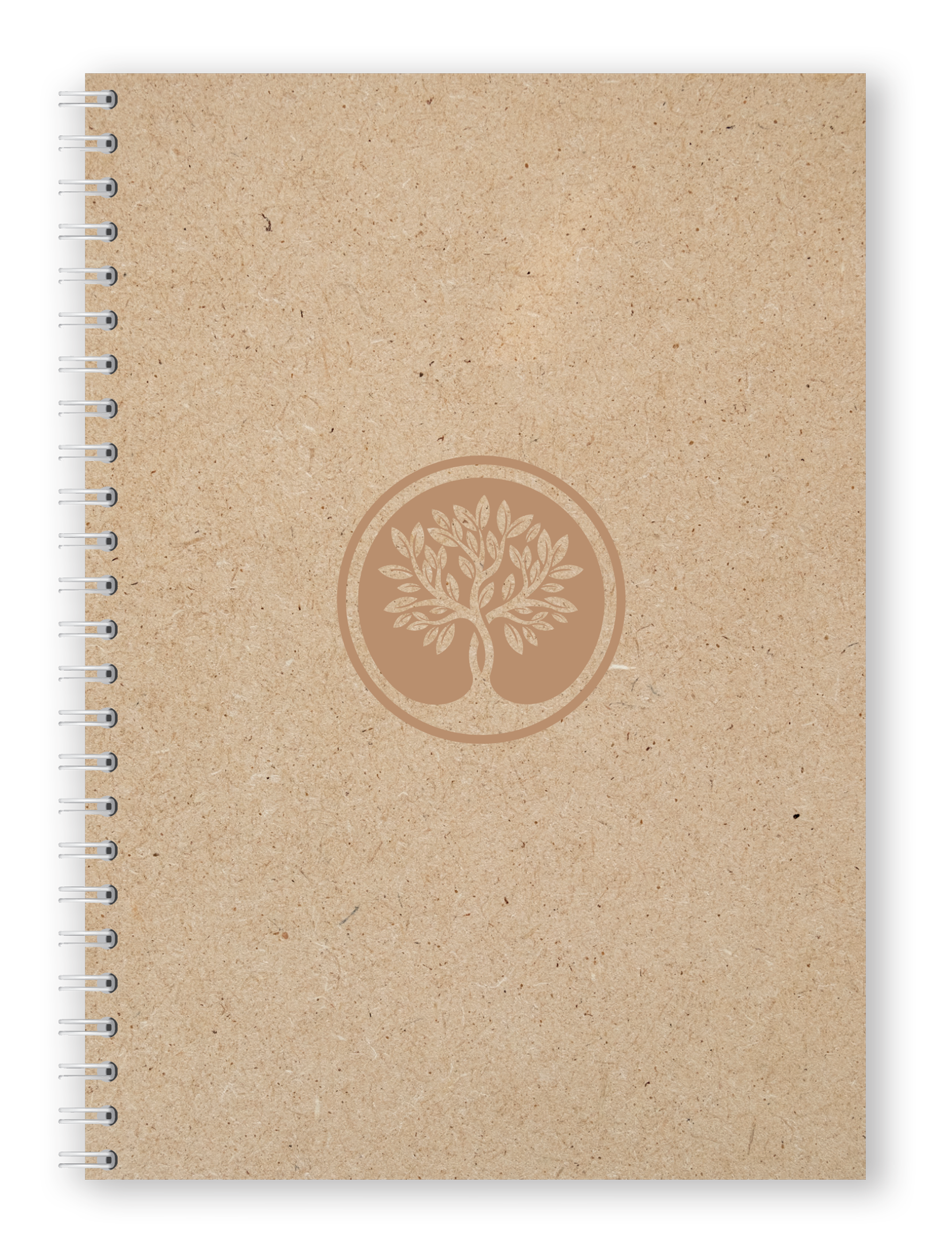 Poslovni dnevnik spiralen Drevo
